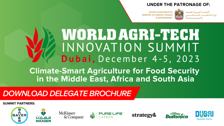 The World Agri-Tech Innovation Summit, Dubai, Dec 4-5